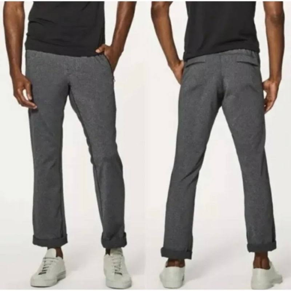 Lulu Lemon Gray Discipline Sweatpants